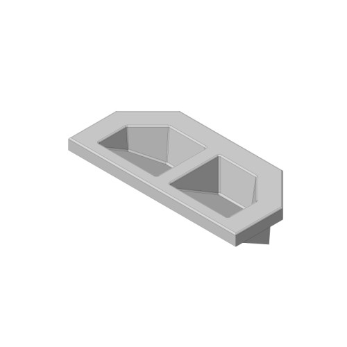 Šamotový strop SABA  